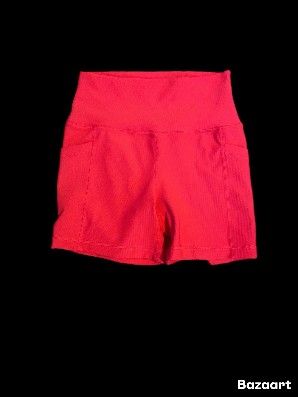 90 Degree By Reflex Women’s High-Rise Bike Shorts - Coral Pink